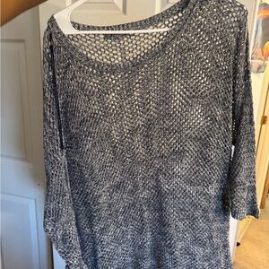 Liz Claiborne Charcoal Knit Sweater